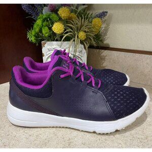 Under Armour Womens Athletic Shoes Size 8 Purple Running Sneakers Lightweight